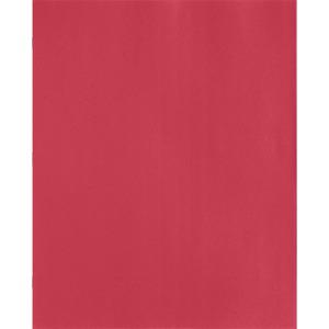Business Source Letter Recycled Pocket Folder - 8 1/2" x 11" - 100 Sheets Capacity - 3 x Prong Fastener - 1/2" Fastener Capacity - 2 Inside Front & Back Pocket - Leatherette - Red - 35% Recycled - 25 . Picture 4