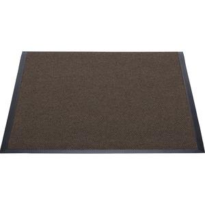 Genuine Joe Ultraguard Indoor Wiper Mats - Hard Floor, Indoor, Outdoor - 72" Length x 48" Width - Rubber - Chocolate - 1 Each. Picture 4