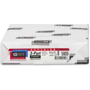 NCR Paper Superior 3-part Straight Carbonless Paper - White - 92 Brightness - Letter - 8 1/2" x 11" - 500 / Pack - Heavyweight - White, Canary, Pink. Picture 6