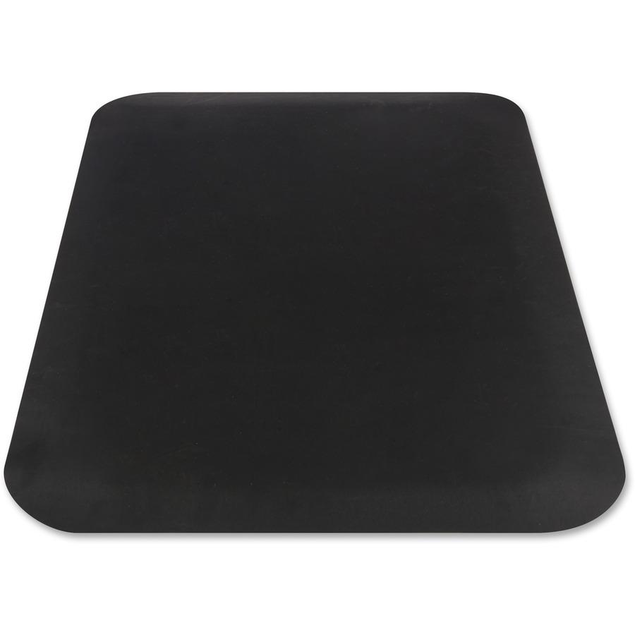 Guardian Floor Protection Anti-fatigue Mat - Airport, Bank, Hotel, Assembly Line - 60" Length x 36" Width - Rectangular - Vinyl - Black - 1Each. Picture 3