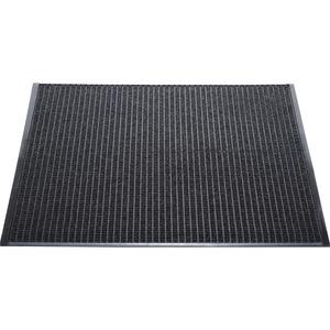 Genuine Joe Waterguard Floor Mat - Floor - 10 ft Length x 36" Width - Rectangular - Rubber - Charcoal - 1 Each. Picture 7