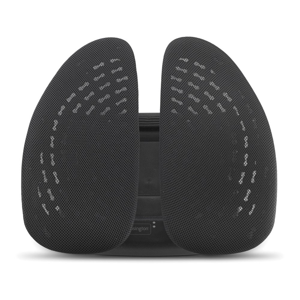Kensington SmartFit Conform Back Rest - Black - Fabric - 1 Each. Picture 2