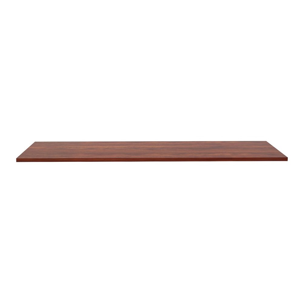 Lorell Training Tabletop - Cherry Rectangle, Laminated Top - Adjustable Height - 72" Table Top Width x 24" Table Top Depth x 1" Table Top Thickness - Assembly Required - 1 Each. Picture 3