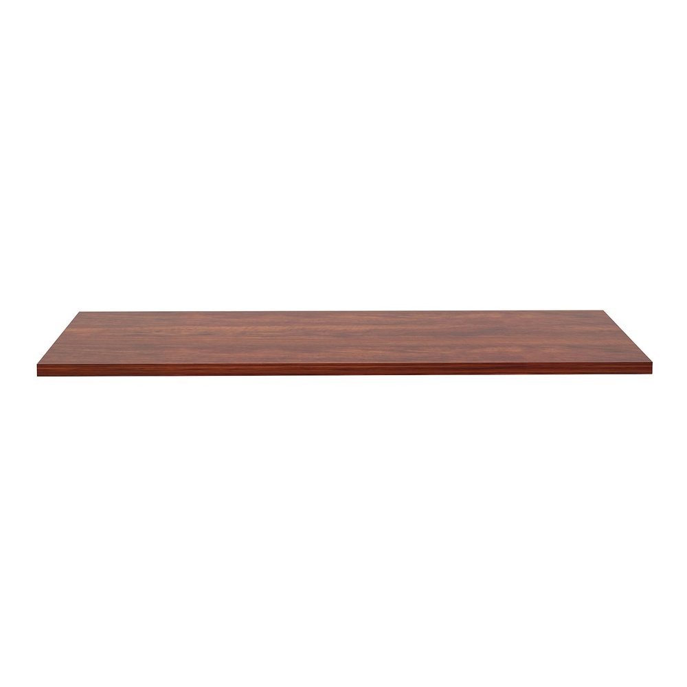 Lorell Training Tabletop - Cherry Rectangle, Laminated Top - 48" Table Top Length x 24" Table Top Width x 1" Table Top Thickness - Assembly Required - 1 Each. Picture 3
