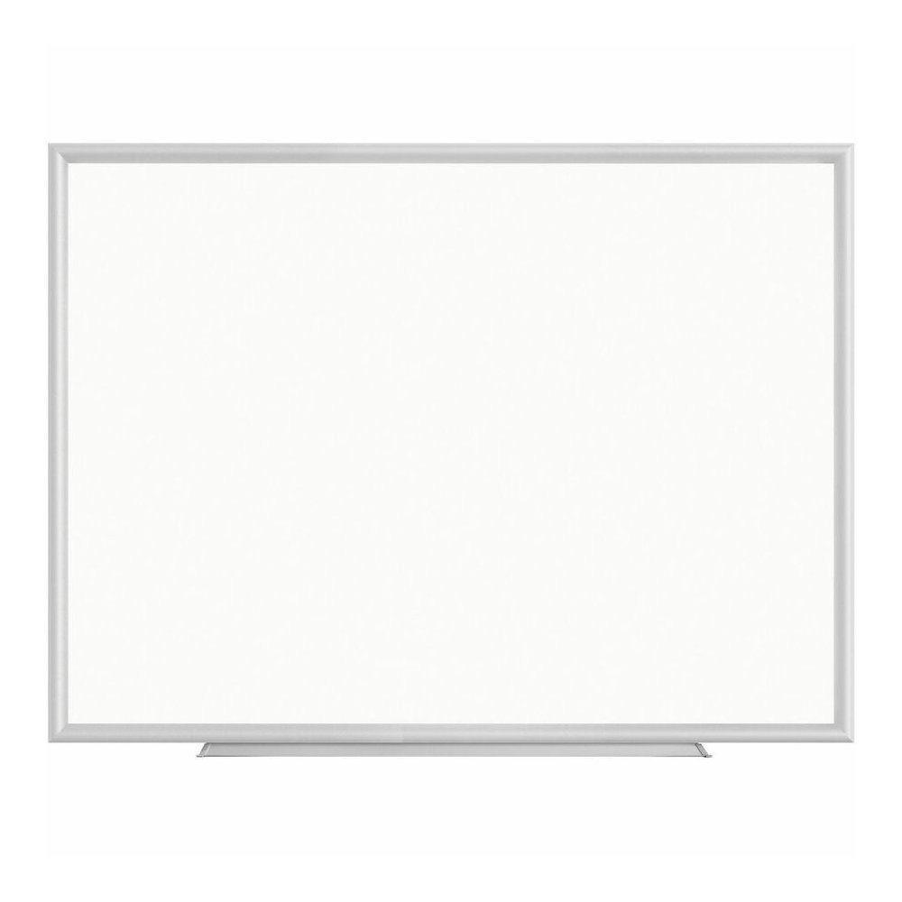 Lorell Dry-erase Board - 48" (4 ft) Width x 36" (3 ft) Height - White Styrene Surface - White Aluminum Frame - Rectangle - 1 Each. Picture 2