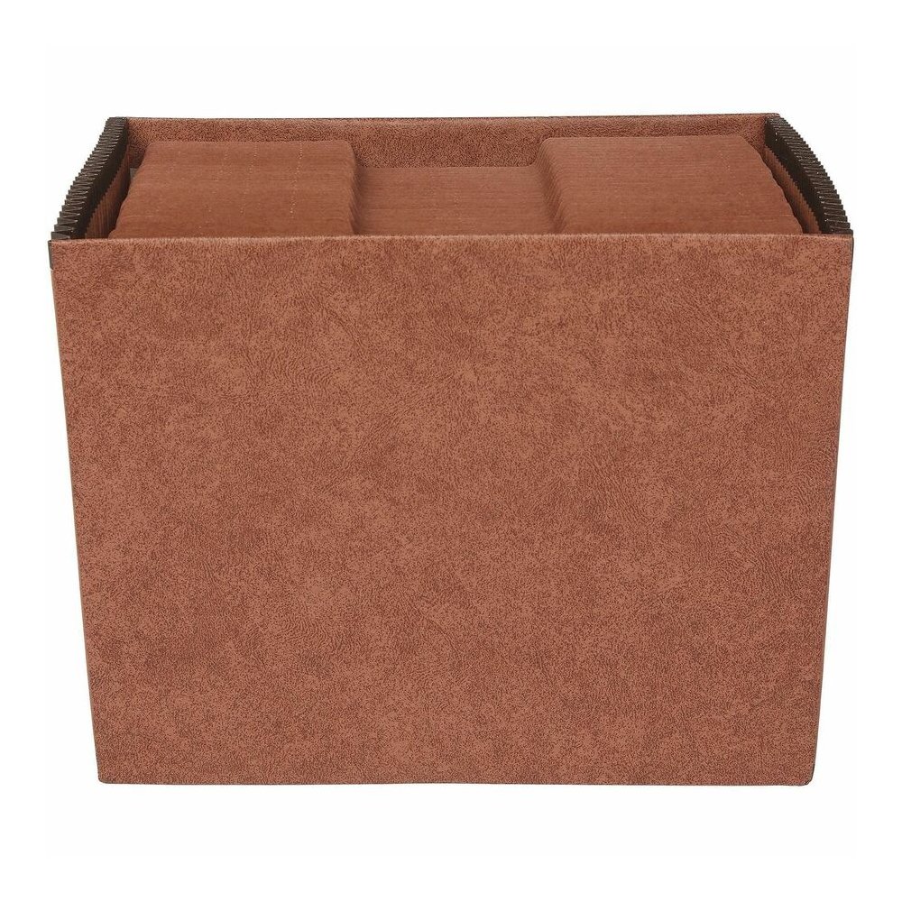 Business Source Letter Recycled Expanding File - 8 1/2" x 11" - 31 Pocket - Brown - 30% Recycled - 1 Each. Picture 2