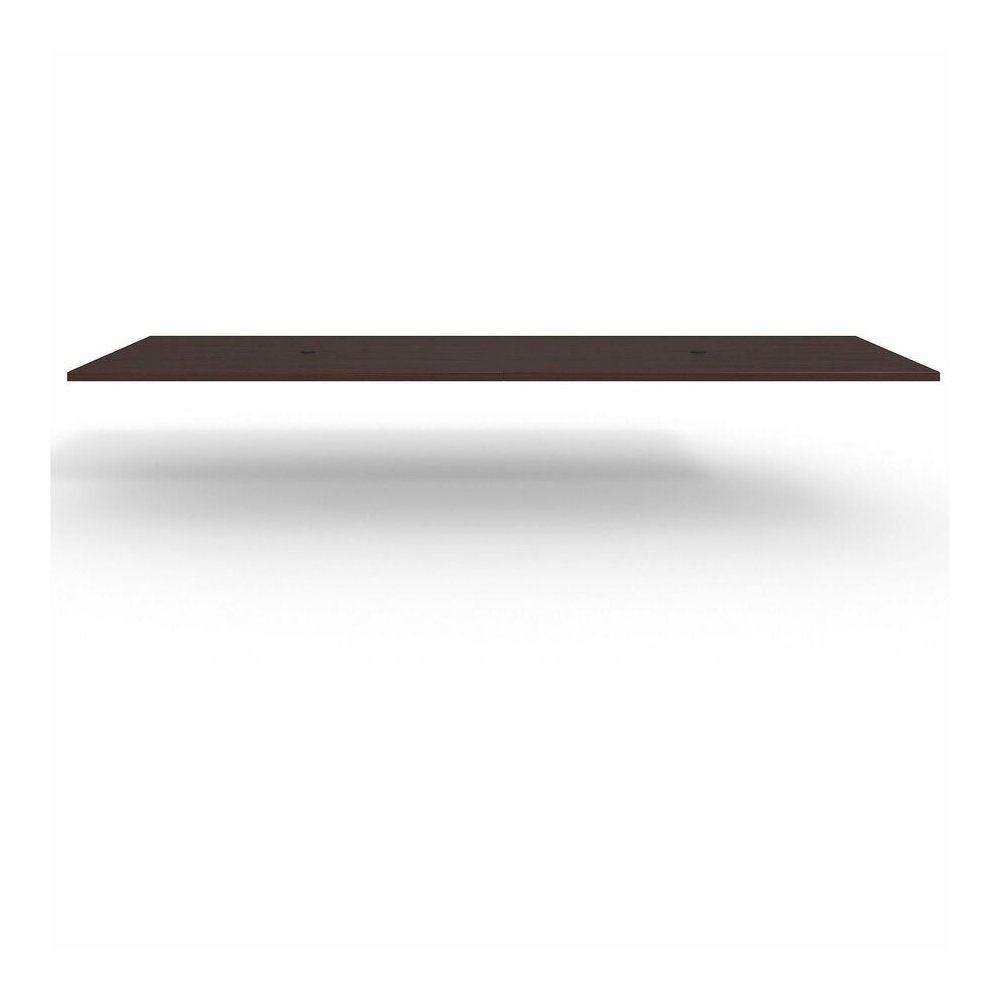 Lorell Prominence 2.0 Rectangular Conference Tabletop - Mahogany Rectangle, Laminated Top - 72" Table Top Width x 48" Table Top Depth x 1.50" Table Top Thickness - Conferencing, Office - Assembly Requ. Picture 3
