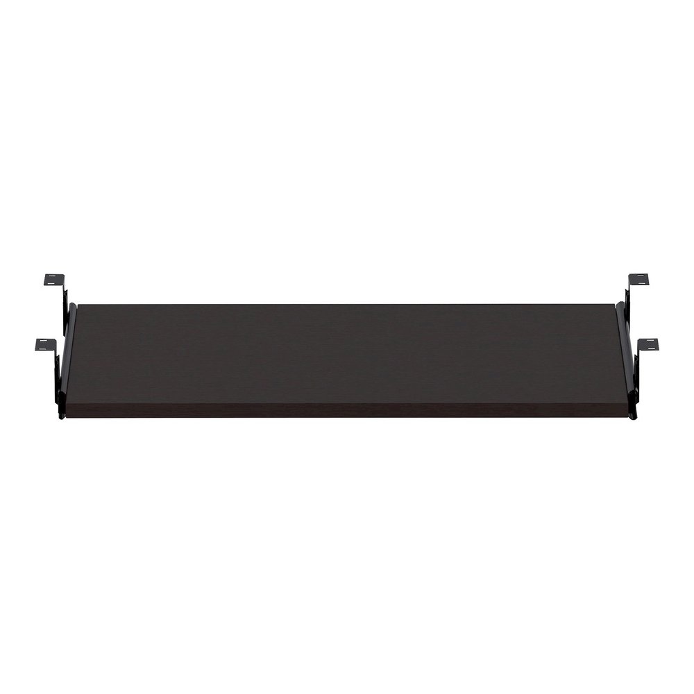 Lorell Universal Keyboard Tray - 0.7" Height x 26" Width x 15" Depth - Finish: Espresso - Durable, Pull-out Tray - For Desk, Keyboard - 1 Each. Picture 3