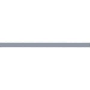 Lorell Single-Wide Horizontal Panel Strip for Adaptable Panel System - 33.12" Width x 0.50" Depth x 1.75" Height - Aluminum - Silver - 1 Each. Picture 4