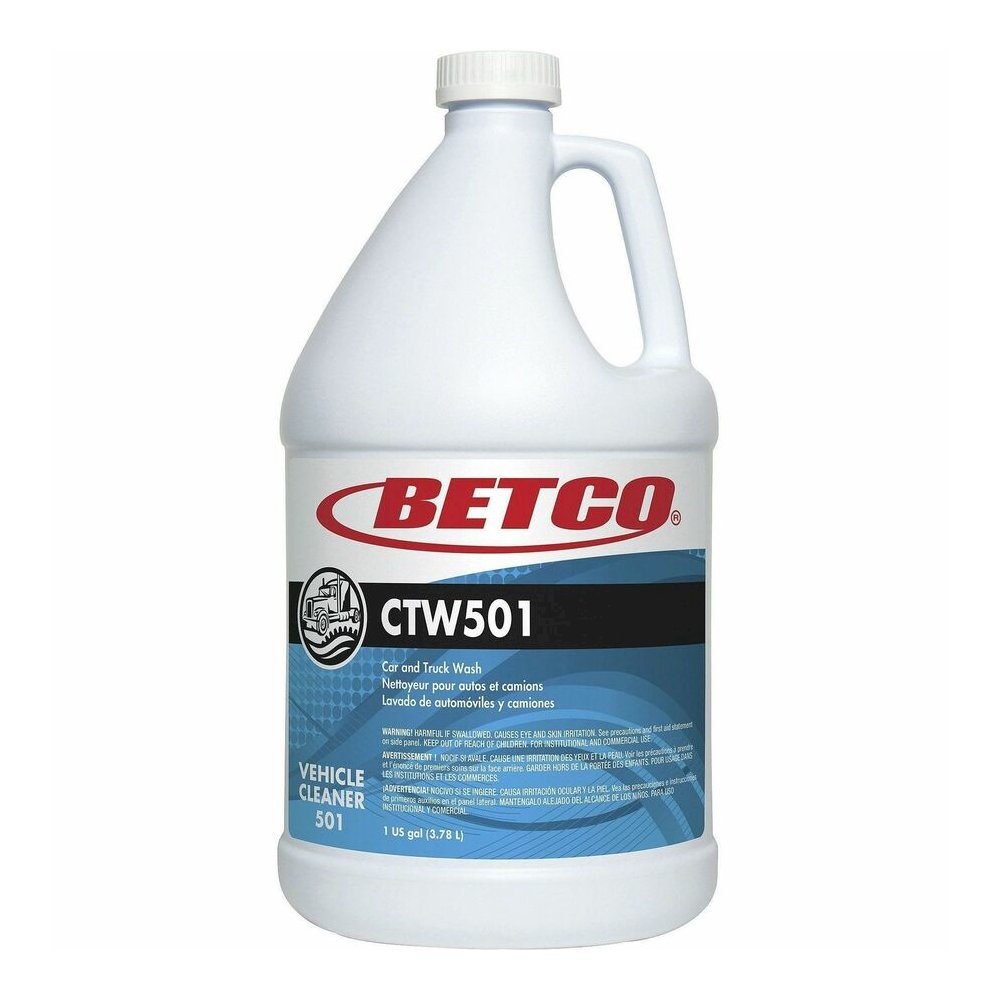 Betco CTW501 Car & Truck Wash - For Car, Truck - 1 gal - Streak-free - Yellow Green - 4 / Carton. Picture 2