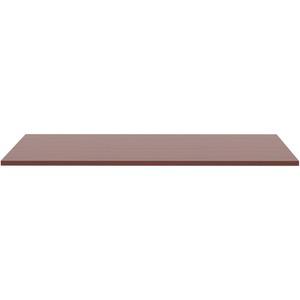 Lorell Revelance Conference Rectangular Tabletop - Rectangle - 1" Height x 59.9" Width x 47.3" Depth x 1" Thickness - Material: Laminate - Finish: Mahogany - For Office - 1 Each. Picture 3