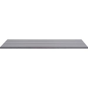 Lorell Revelance Conference Rectangular Tabletop - Rectangle - 1" Height x 59.9" Width x 47.3" Depth x 1" Thickness - Material: Laminate - Finish: Weathered Charcoal - 1 Each. Picture 5