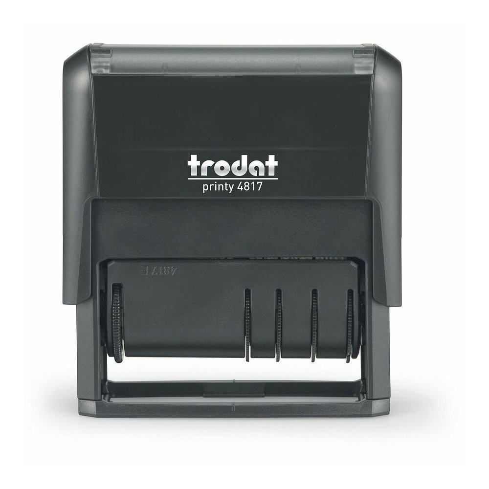 Trodat 12-Message Business Stamp - Message Stamp - ANSWERED, BACKORDERED, CANCELLED, BILLED, RECEIVED, CHARGED, CHECKED, DELIVERED, ENTERED, PAID, SHIPPED, ... - 0.37" Impression Width - 10000 Impress. Picture 4
