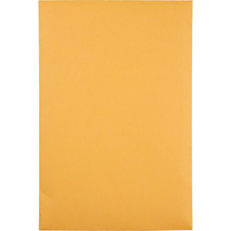 Quality Park 6 x 9 Catalog Mailing Envelopes with Redi-Seal&reg; Self-Seal Closure - Catalog - #1 - 6" Width x 9" Length - 28 lb - Self-sealing - 100 / Box - Kraft. Picture 4