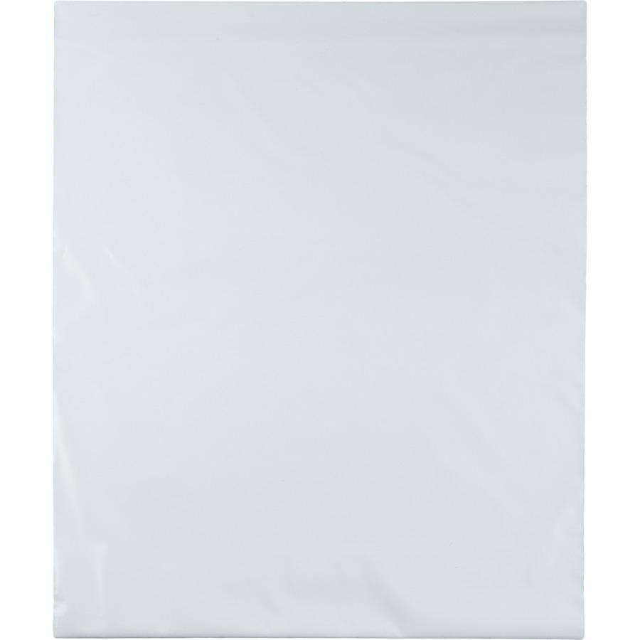 Quality Park Open-End Poly Expansion Mailers - Expansion - 13" Width x 16" Length - 2" Gusset - Self-sealing - White - Polyethylene - 100 / Carton. Picture 3