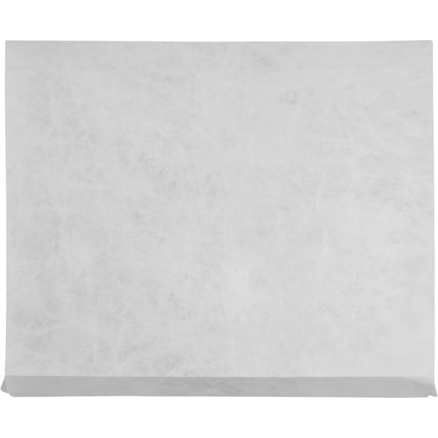 Survivor&reg; 10 x 13 x 2 DuPont Tyvek Expansion Mailers with Self-Seal Closure - Expansion - 10" Width x 13" Length - 2" Gusset - 14 lb - Peel & Seal - White - Tyvek - 100 / Carton. Picture 3