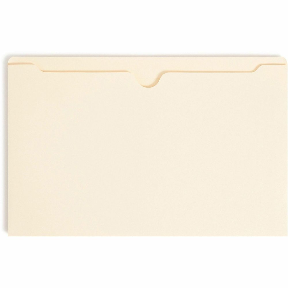 Smead Legal Recycled File Jacket - 8 1/2" x 14" - 1 1/2" Expansion - 11 pt. - 2 Plys - Manila - Reinforced, Slip Resistant - 10% Recycled - 50 / Box. Picture 5