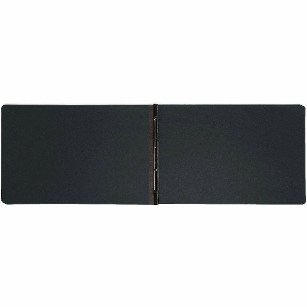 Smead Premium Pressboard Ledger Yes Fastener Folder - 11" x 17" - 3" Expansion - 1 Fastener - 3" for Folder - 25 pt. - Pressboard - Black - Reinforced Hinge, Heavy Duty, Moisture Resistant, Stain Resi. Picture 5