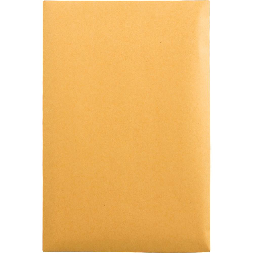 Quality Park 6 x 9 Catalog Mailing Envelopes with Redi-Strip&reg; Self-Seal Closure - Catalog - 6" Width x 9" Length - 28 lb - Peel & Seal - Kraft - 100 / Box. Picture 2