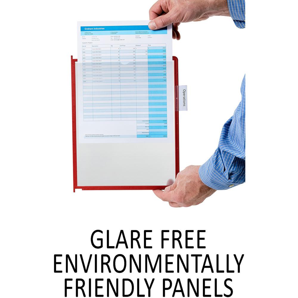 DURABLE&reg; INSTAVIEW&reg; Replacement Panels for Reference Display System - Replacement Panels - Assorted - 5 Pack - INSTAVIEW Design. Picture 6
