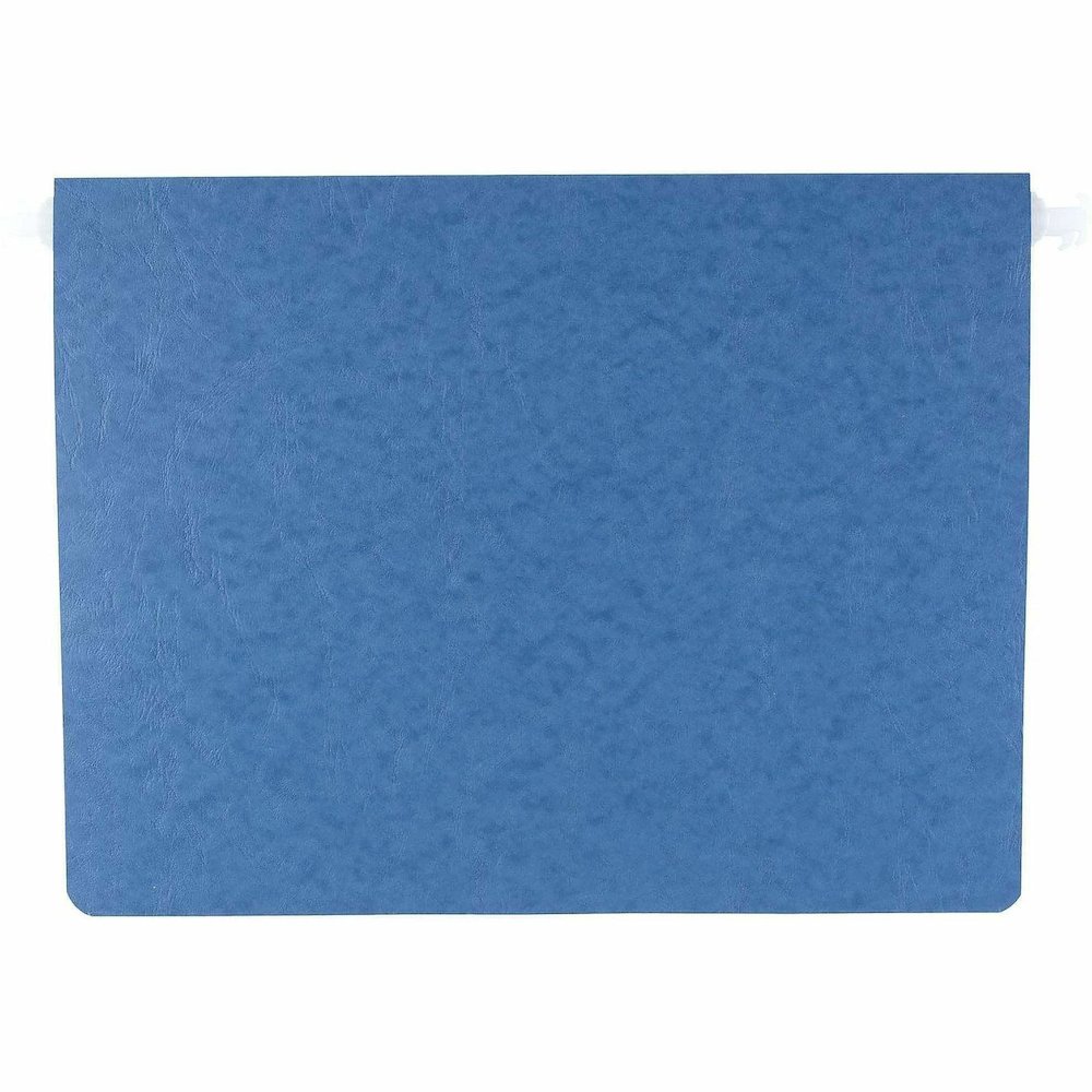 ACCO PRESSTEX Unburst Sheet Covers - 6" Binder Capacity - Fanfold - 11" x 14 7/8" Sheet Size - Light Blue - Recycled - Retractable Filing Hooks, Hanging System, Moisture Resistant, Water Resistant - 1. Picture 3