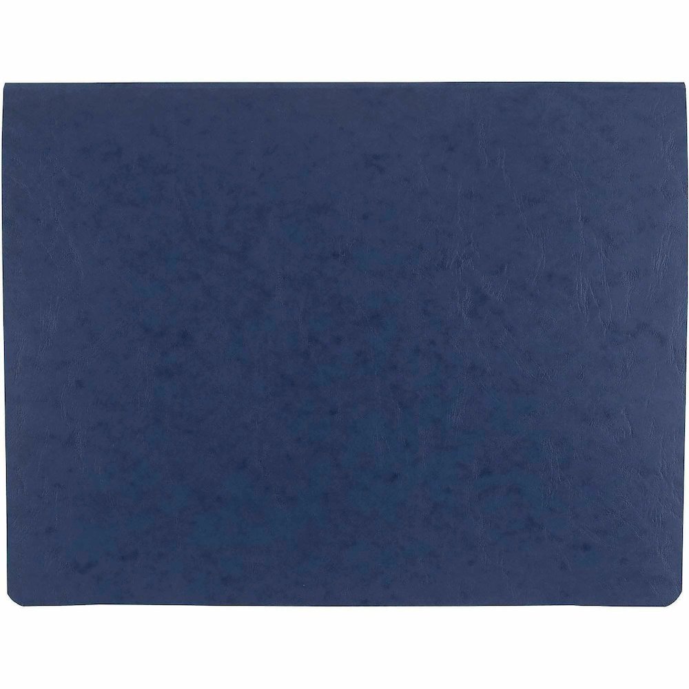 ACCO PRESSTEX Unburst Sheet Covers - 6" Binder Capacity - Fanfold - 11" x 14 7/8" Sheet Size - Dark Blue - Recycled - Retractable Filing Hooks, Hanging System, Moisture Resistant, Water Resistant - 1 . Picture 3