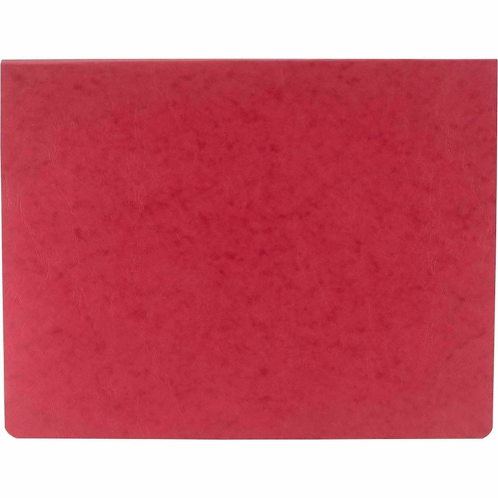ACCO PRESSTEX Unburst Sheet Covers - 6" Binder Capacity - Fanfold - 11" x 14 7/8" Sheet Size - Executive Red - Recycled - Retractable Filing Hooks, Hanging System, Moisture Resistant, Water Resistant . Picture 3
