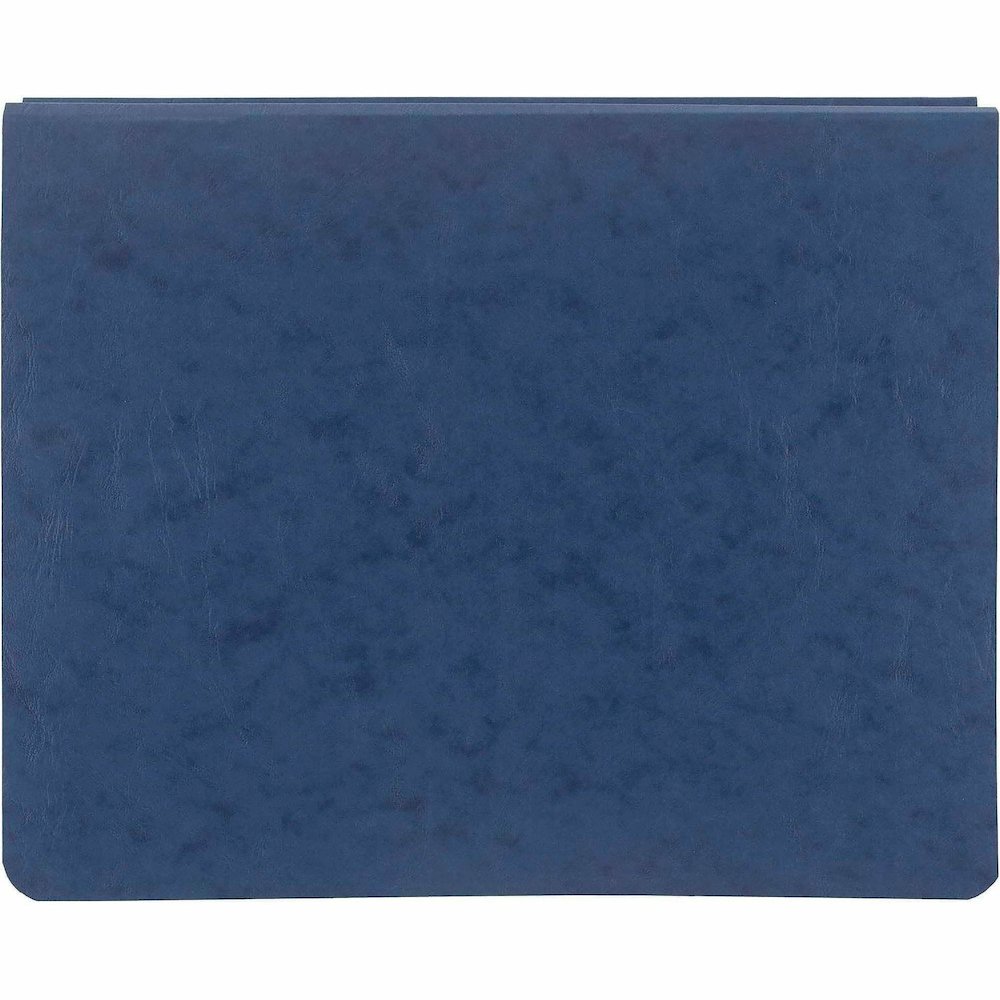 ACCO PRESSTEX Unburst Sheet Covers - 6" Binder Capacity - Letter - 8 1/2" x 11" Sheet Size - Dark Blue - Recycled - Retractable Filing Hooks, Hanging System, Moisture Resistant, Water Resistant - 1 Ea. Picture 3