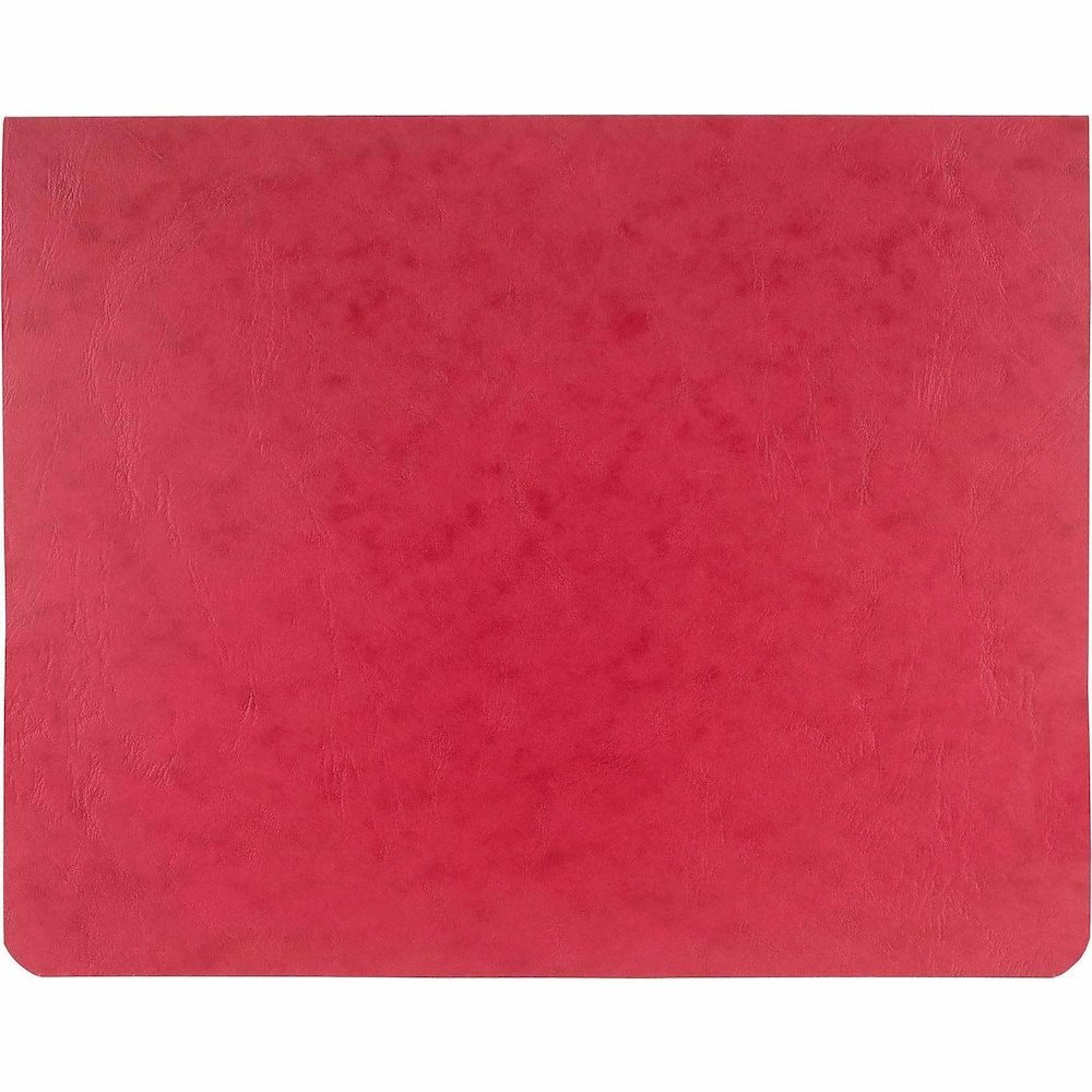 ACCO PRESSTEX Unburst Sheet Covers - 6" Binder Capacity - Letter - 8 1/2" x 11" Sheet Size - Executive Red - Recycled - Retractable Filing Hooks, Hanging System, Moisture Resistant, Water Resistant - . Picture 3