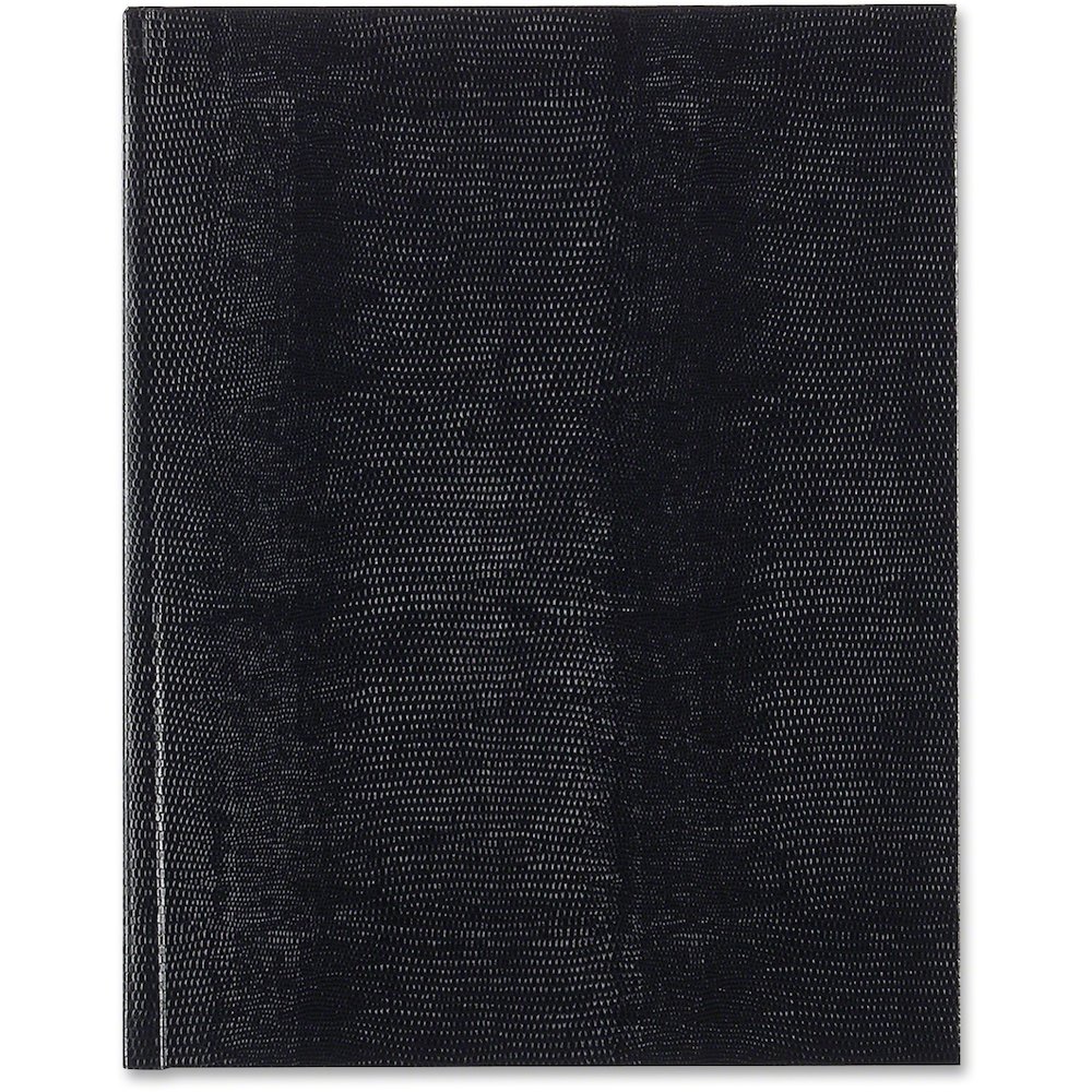 Rediform Large Executive Hardbound Notebook - Letter - 150 Sheets - Sewn - Ruled Margin - 18 lb Basis Weight - Letter - 8 1/2" x 11" Sheet Size - White Paper - Blue Textured Cover - Hard Cover - Yes -. Picture 5