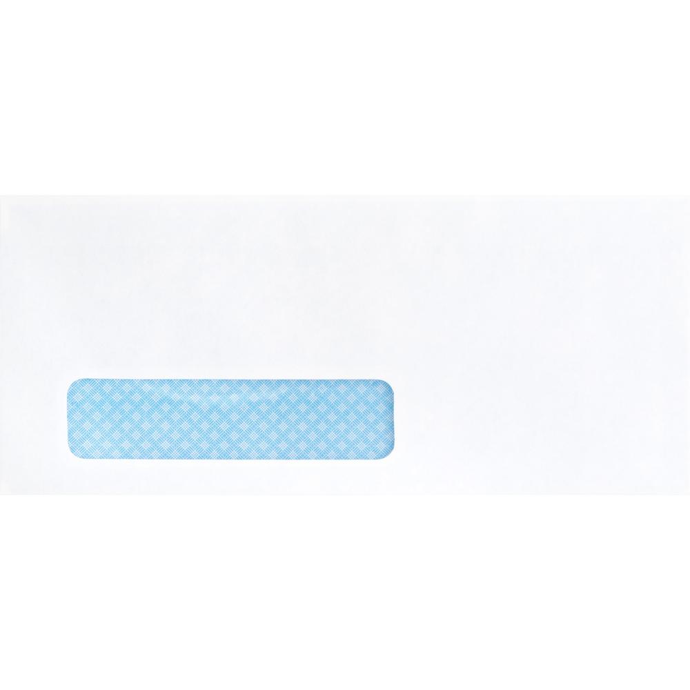 Business Source Security Tint Window Envelopes - Business - #10 - 9 1/2" Width x 4 1/8" Length - Peel & Seal - White - Wove - 500 / Box. Picture 11