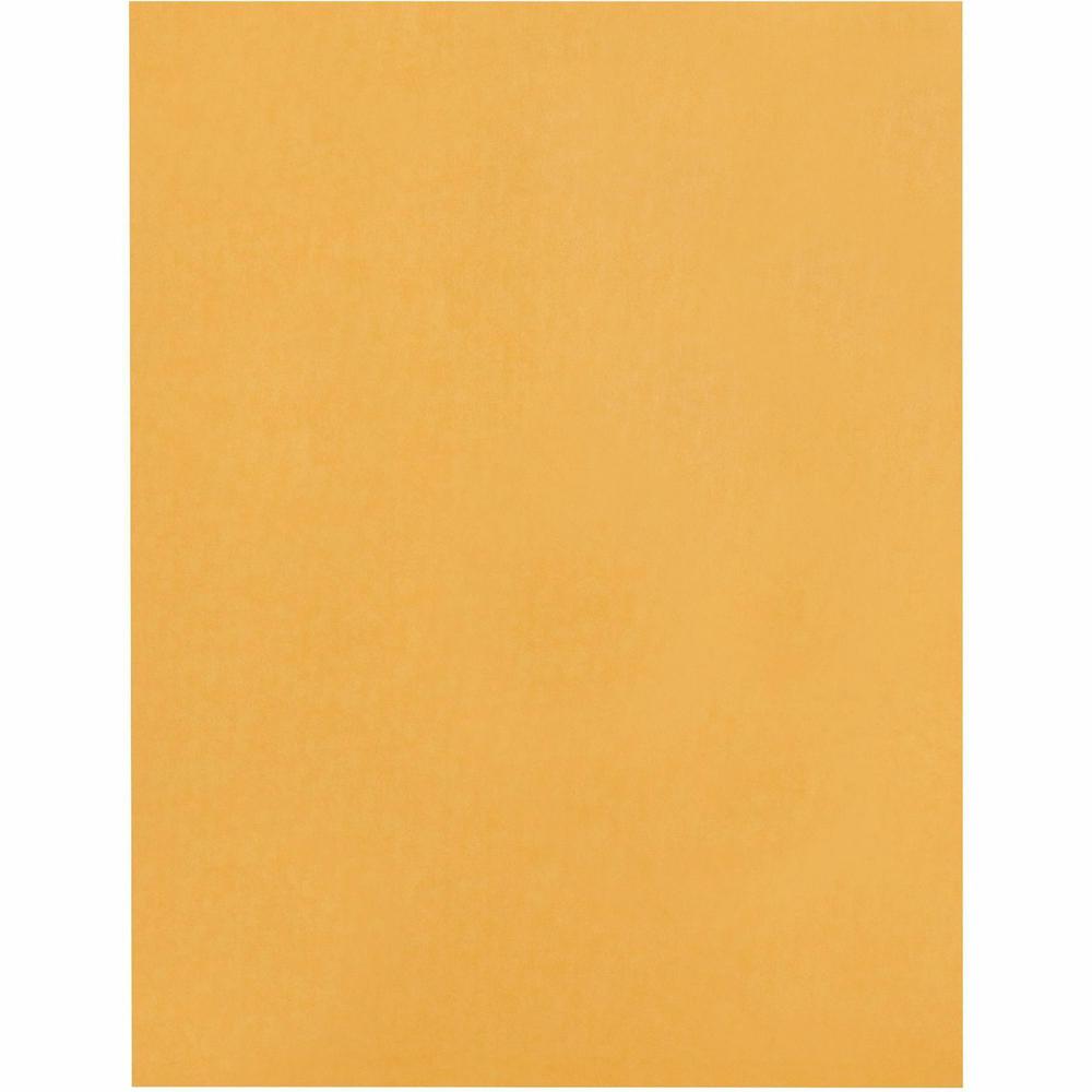 Business Source Heavy-duty Clasp Envelopes - Clasp - #93 - 9 1/2" Width x 12 1/2" Length - 28 lb - Clasp - Kraft - 100 / Box - Kraft. Picture 3