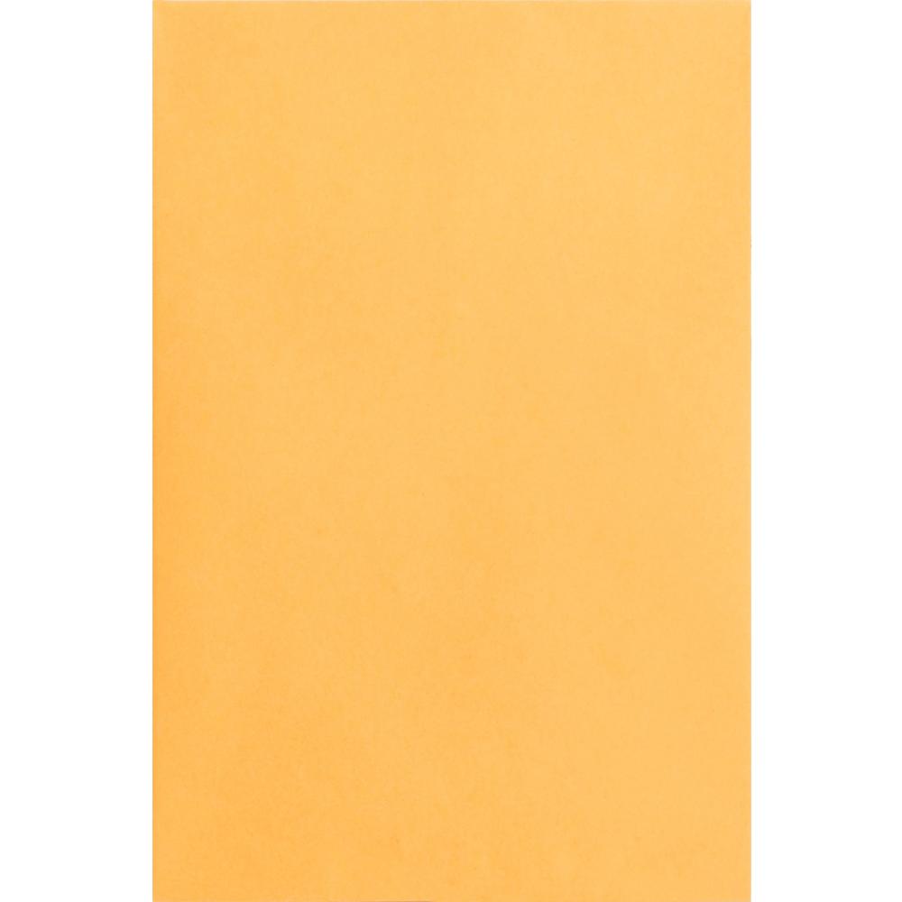 Business Source Durable Kraft Catalog Envelopes - Catalog - 6" Width x 9" Length - 24 lb - Gummed - Kraft - Kraft - 500 / Box. Picture 8