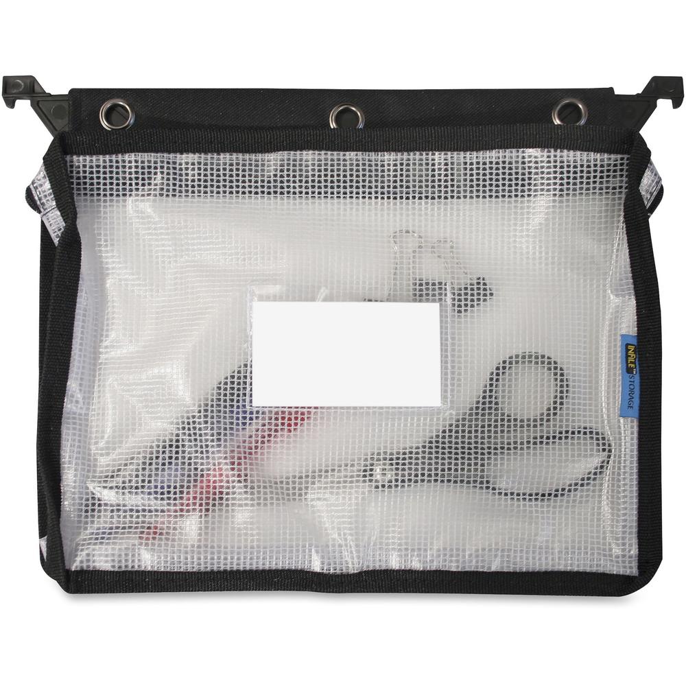 Advantus Carrying Case (Pouch) Accessories - Black - Pleat - 11.5" Height x 13" Width - 1 Each. Picture 8