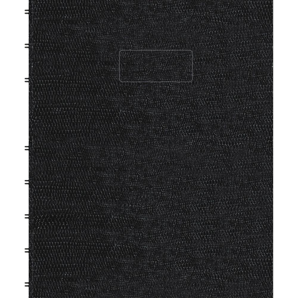 Blueline MiracleBind College Ruled Notebooks - 150 Sheets - 150 Pages - Twin Wirebound - Ruled Margin - 9 1/4" x 7 1/4" - Black Ribbed Cover - Micro Perforated, Index Sheet, Self-adhesive Tab, Pocket,. Picture 4