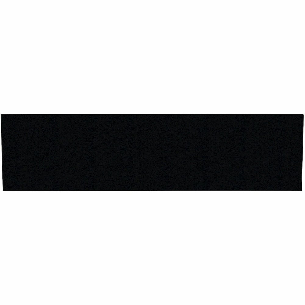 Lorell Essentials Series Hutch Tackboards - 16.50" Board Height x 63.88" Board Width x 0.50" Board Depth - Black Fabric Surface - Laminated - 1 Each. Picture 3
