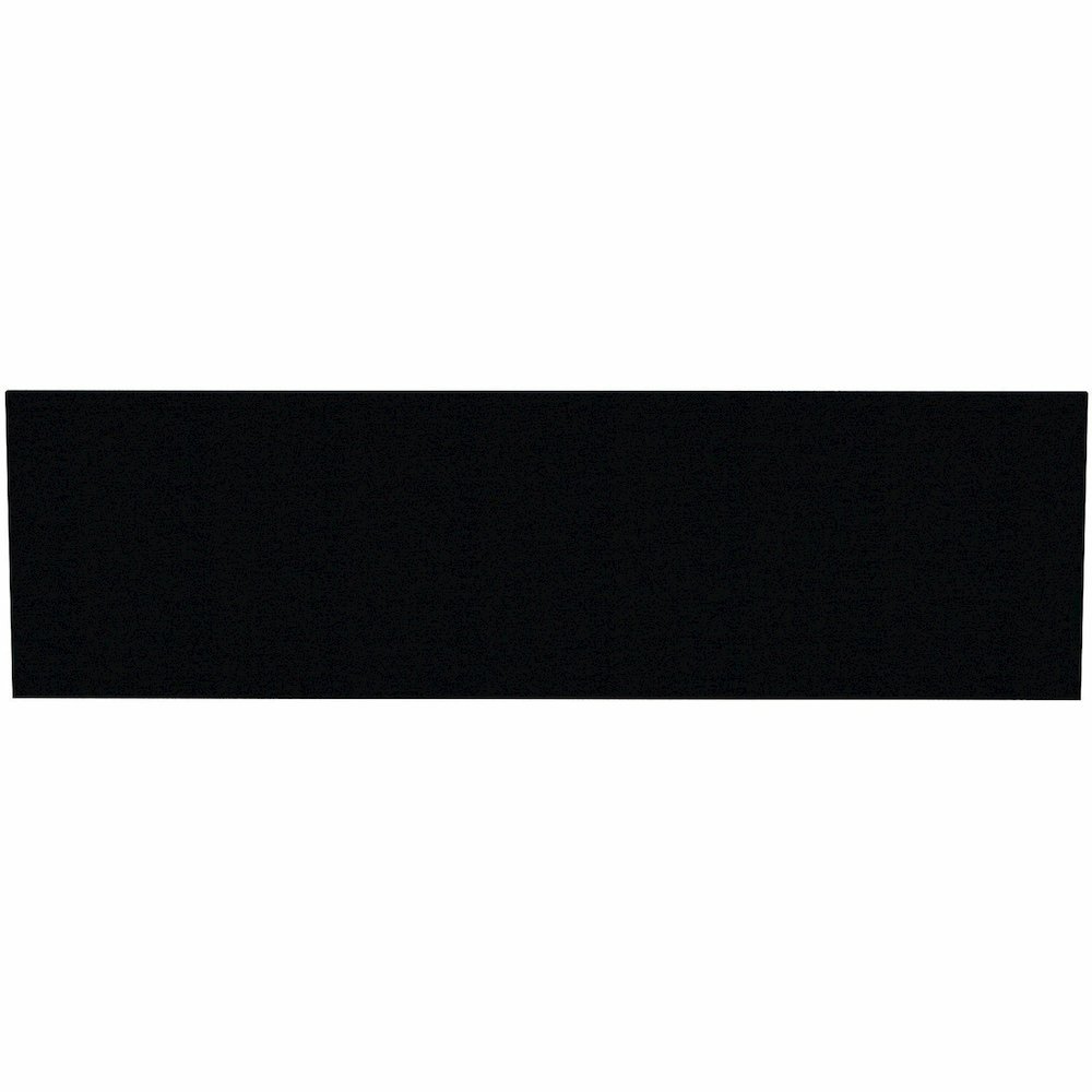 Lorell Essentials Series Hutch Tackboards - 16.50" Board Height x 56.75" Board Width x 0.50" Board Depth - Black Fabric Surface - Laminated - 1 Each. Picture 3