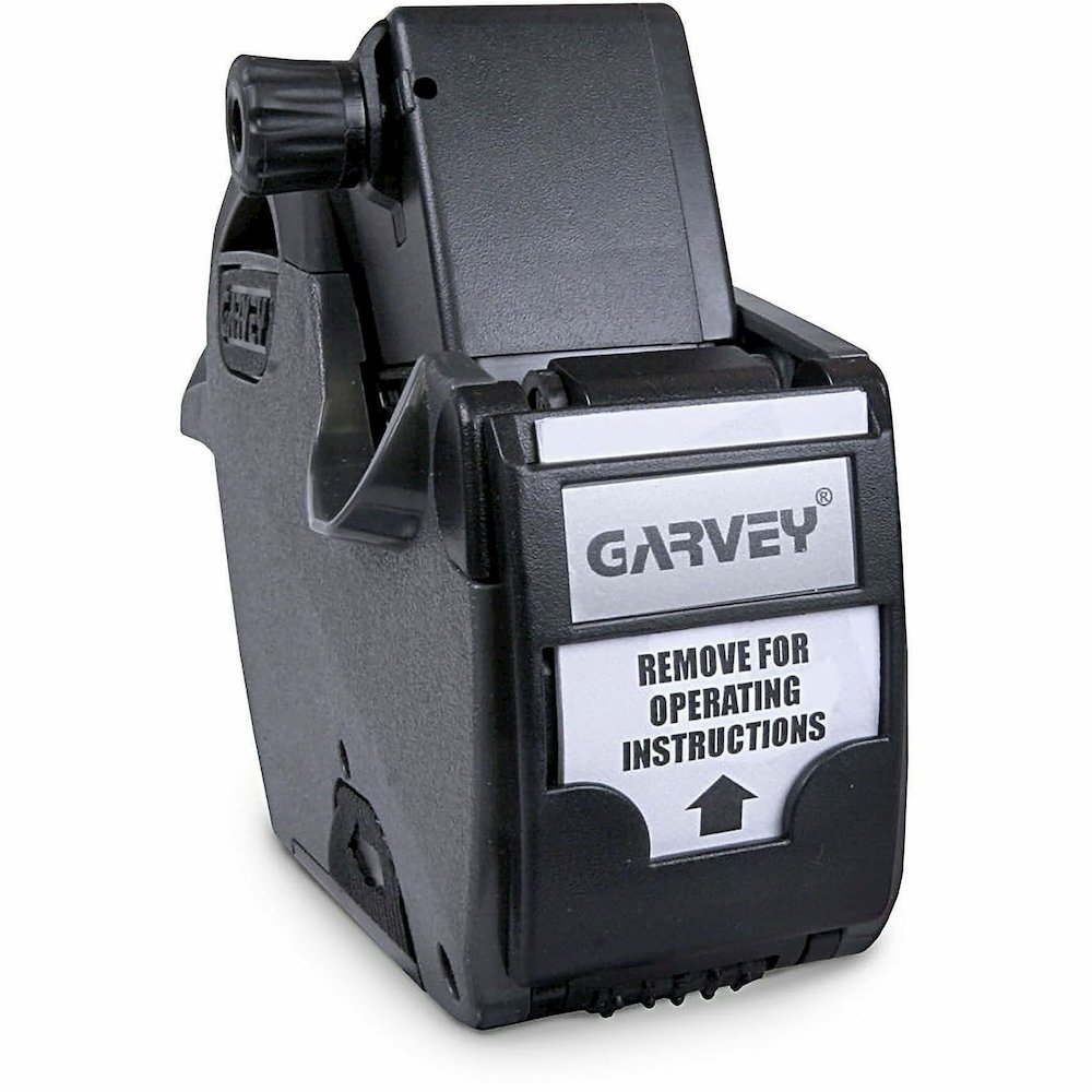 Consolidated Stamp 2-Line Pricemarking Label Gun - Label - 0.81" x 0.63" - Aqua - Rubberized Grip, Jam-free, Drop-in Loading, Fast-drying. Picture 3