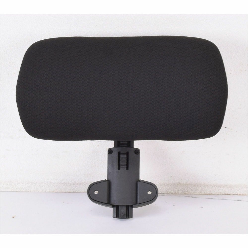 Lorell Ergomesh Executive Chair Headrest - Black - 1 Each. Picture 5
