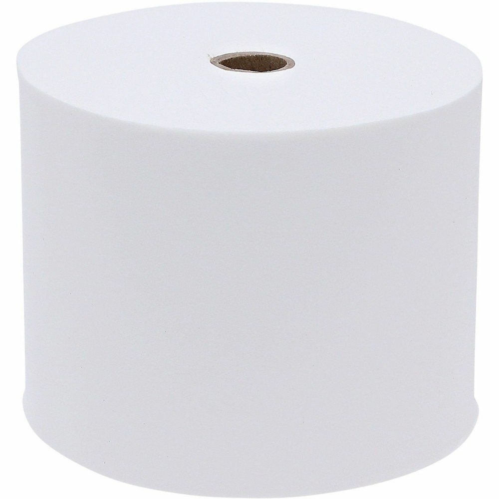 Genuine Joe Solutions Double Capacity Bath Tissue - 2 Ply - 1000 Sheets/Roll - 45/64" Core - White - Virgin Fiber - 36 / Carton. Picture 6