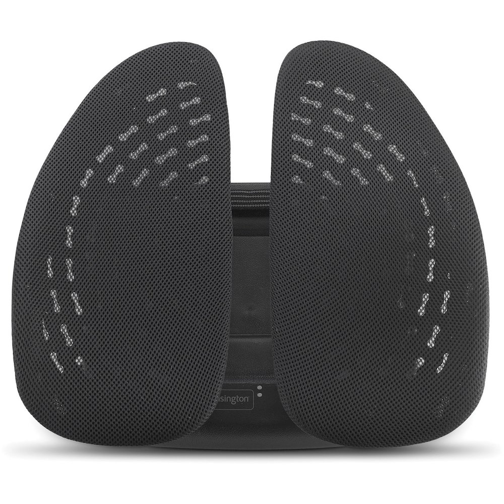 Kensington SmartFit Conform Back Rest - Black - Fabric - 1 Each. Picture 3