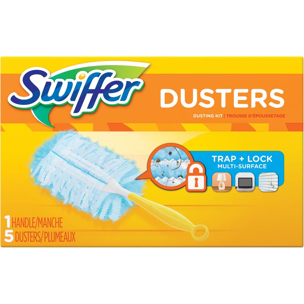 Swiffer Unscented Duster Kit - Blue, Yellow - 6 / Carton. Picture 2