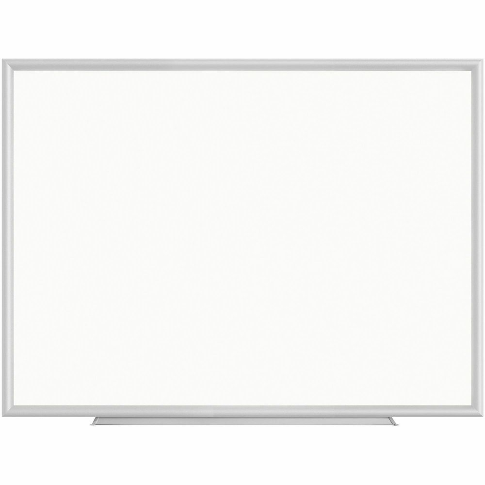 Lorell Dry-erase Board - 48" (4 ft) Width x 36" (3 ft) Height - White Styrene Surface - White Aluminum Frame - Rectangle - 1 Each. Picture 3