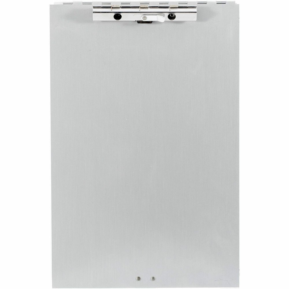 Business Source Storage Clipboard - Storage for 50 Document - 8 1/2" x 11" Sheet Size - Silver - 1 Each. Picture 3