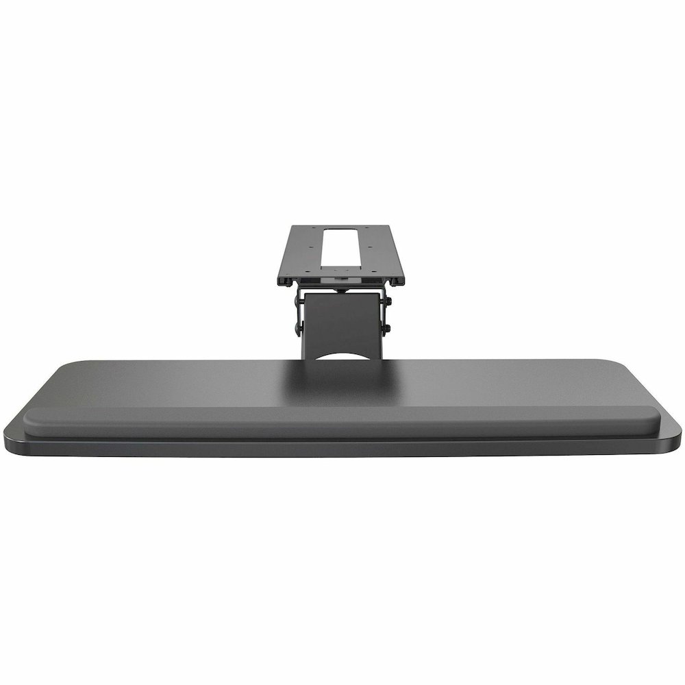 Lorell Universal Keyboard Tray - 5" Height x 10.9" Width - Black - 1 Each. Picture 4