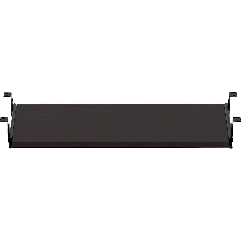 Lorell Universal Keyboard Tray - 0.7" Height x 26" Width x 15" Depth - Finish: Espresso - Durable, Pull-out Tray - For Desk, Keyboard - 1 Each. Picture 4