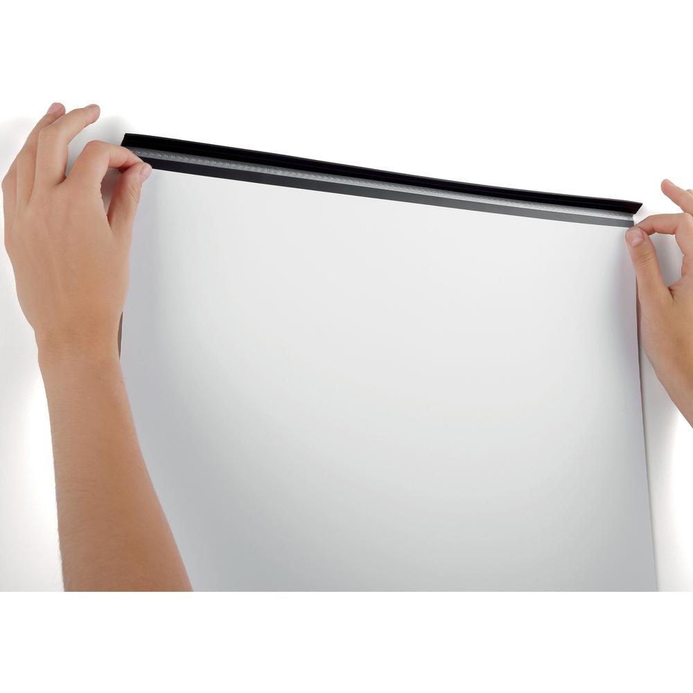 DURABLE DURAFIX Roll - Black - For Document, Note, Whiteboard, Window, Door, Glass, Cabinet - 1 Box. Picture 3