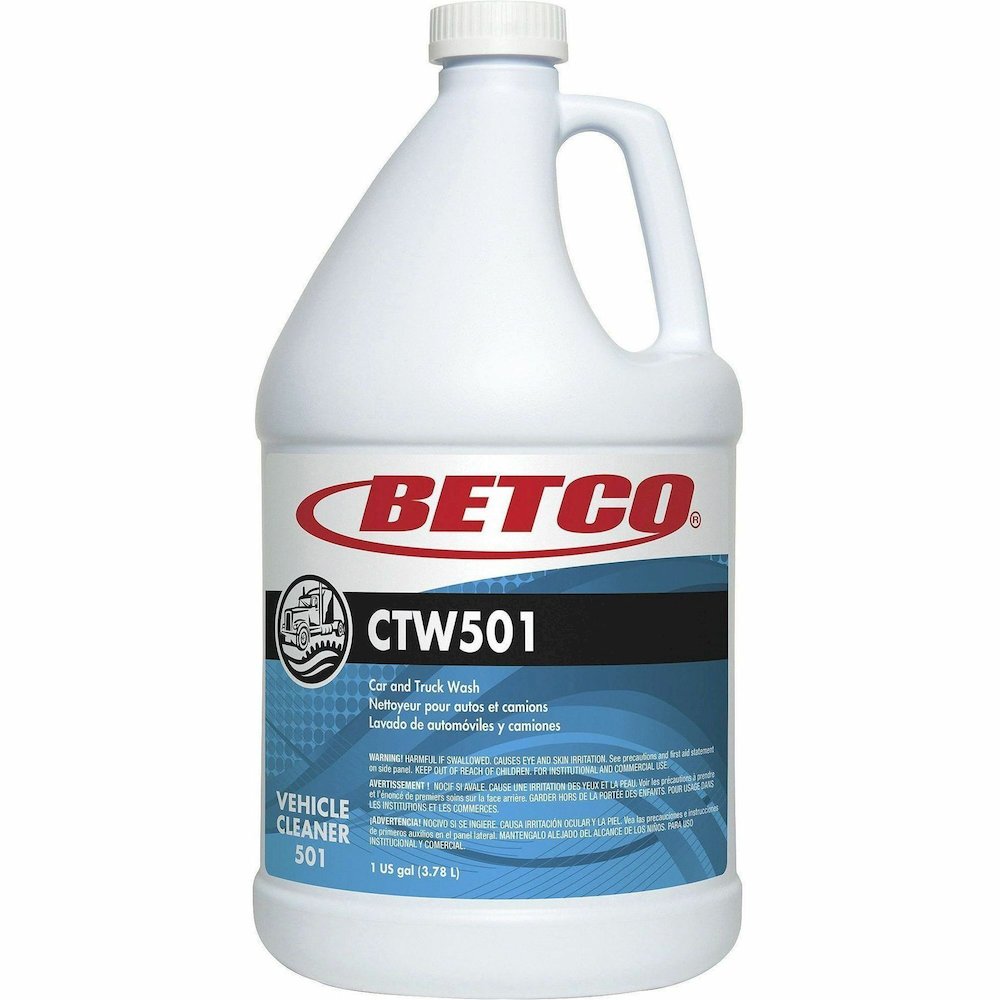 Betco CTW501 Car & Truck Wash - For Car, Truck - 1 gal - Streak-free - Yellow Green - 4 / Carton. Picture 3