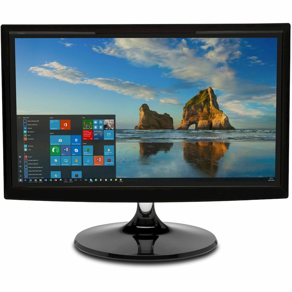 Kensington MagPro Magnetic Privacy Screen Filter for Monitors 21.5" (16:9) - For 21.5" Widescreen Monitor - 16:9 - Damage Resistant, Fingerprint Resistant, Glare Resistant, Scratch Resistant - 2H - An. Picture 3