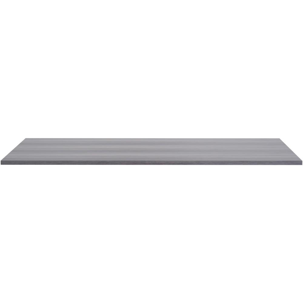 Lorell Revelance Conference Rectangular Tabletop - Rectangle - 1" Height x 71.6" Width x 47.3" Depth x 1" Thickness - Material: Laminate - Finish: Weathered Charcoal - 1 Each. Picture 9